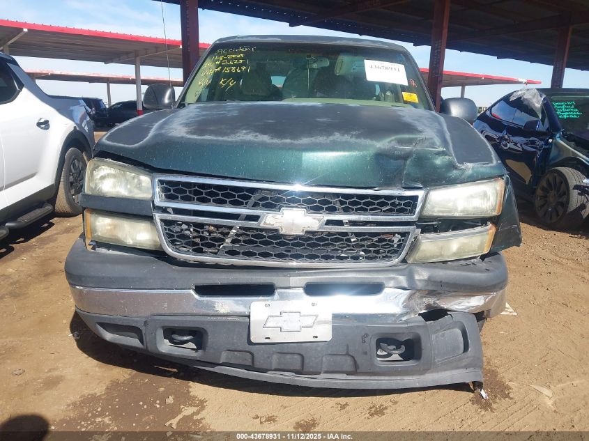 2007 Chevrolet Silverado 1500 Classic Work Truck VIN: 1GCEC19X67Z158691 Lot: 43678931