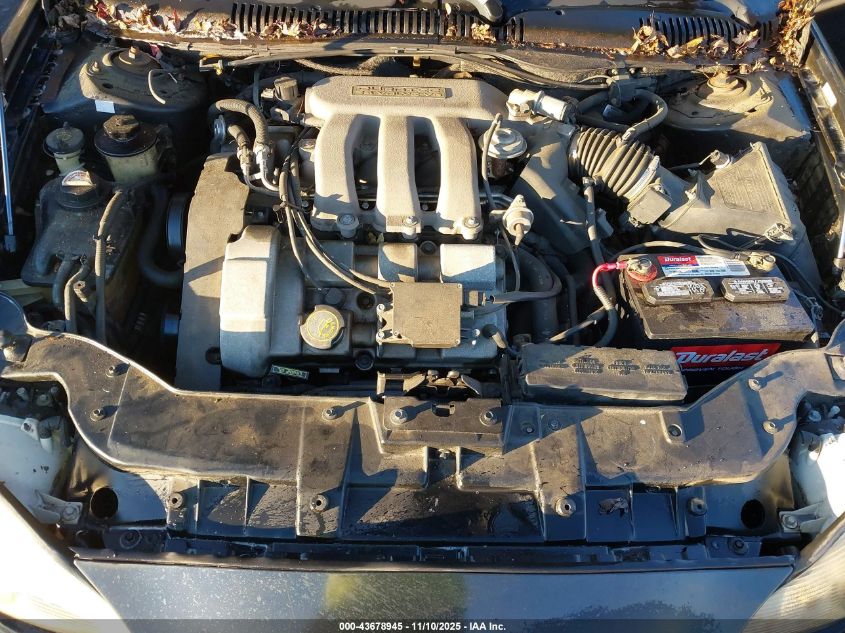 1998 Mercury Sable Ls VIN: 1MEFM53S3WA606743 Lot: 43678945