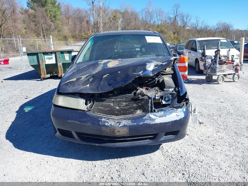 2004 Honda Odyssey Ex-L VIN: 5FNRL18024B076755 Lot: 43678952