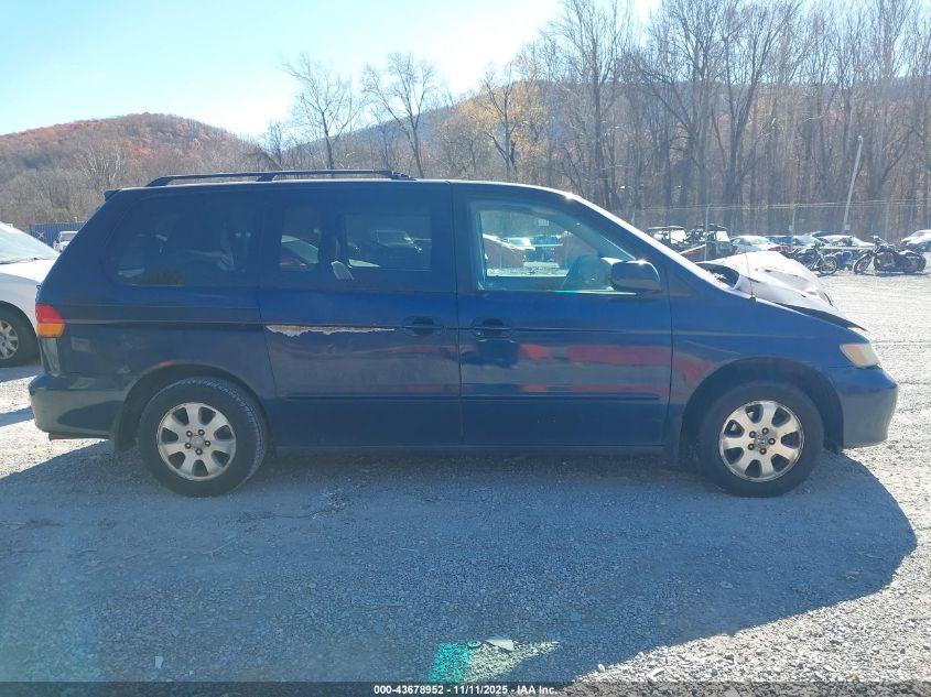 2004 Honda Odyssey Ex-L VIN: 5FNRL18024B076755 Lot: 43678952