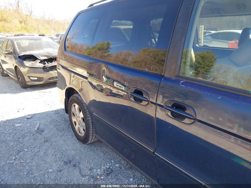 2004 Honda Odyssey Ex-L VIN: 5FNRL18024B076755 Lot: 43678952