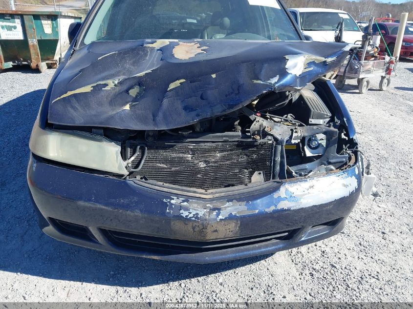 2004 Honda Odyssey Ex-L VIN: 5FNRL18024B076755 Lot: 43678952