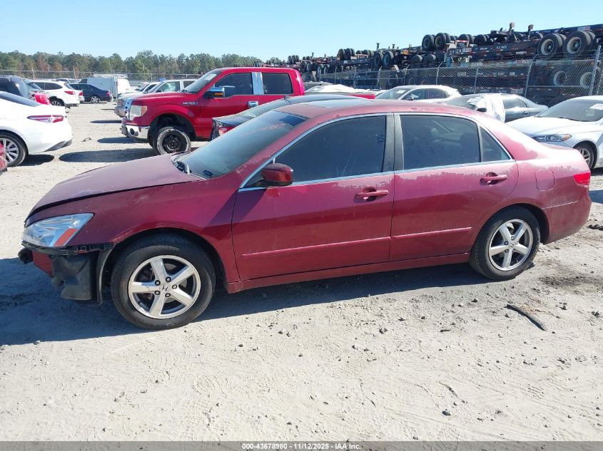 2005 Honda Accord 2.4 Ex VIN: 1HGCM56845A141717 Lot: 43678980