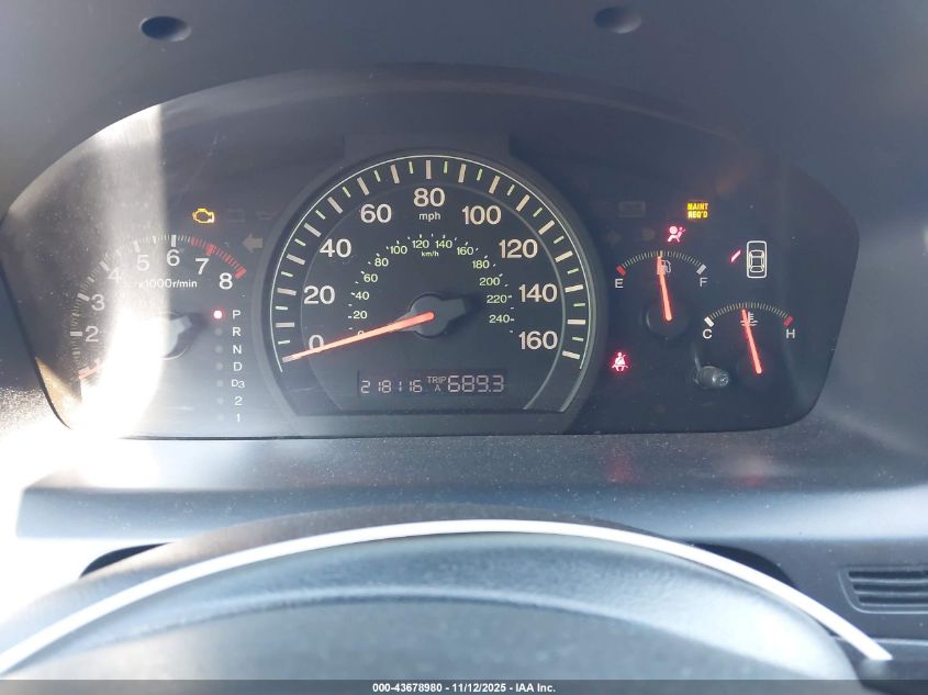 2005 Honda Accord 2.4 Ex VIN: 1HGCM56845A141717 Lot: 43678980