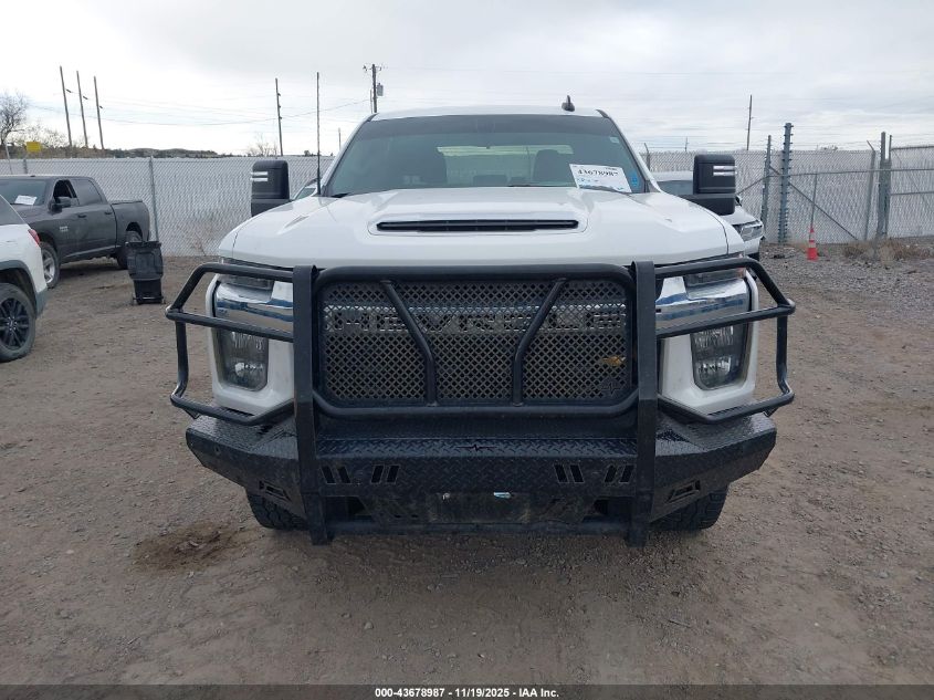 2022 Chevrolet Silverado 2500Hd 4Wd Standard Bed Lt VIN: 1GC4YNE7XNF154930 Lot: 43678987