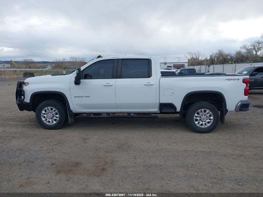 2022 Chevrolet Silverado 2500Hd 4Wd Standard Bed Lt VIN: 1GC4YNE7XNF154930 Lot: 43678987