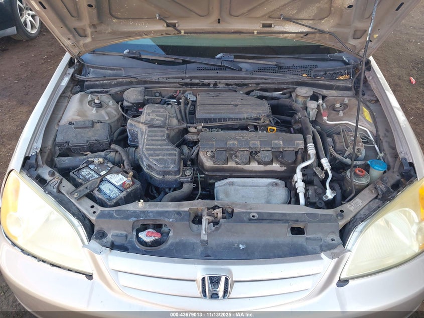 2HGES25781H547372 2001 HONDA CIVIC photo no. 10