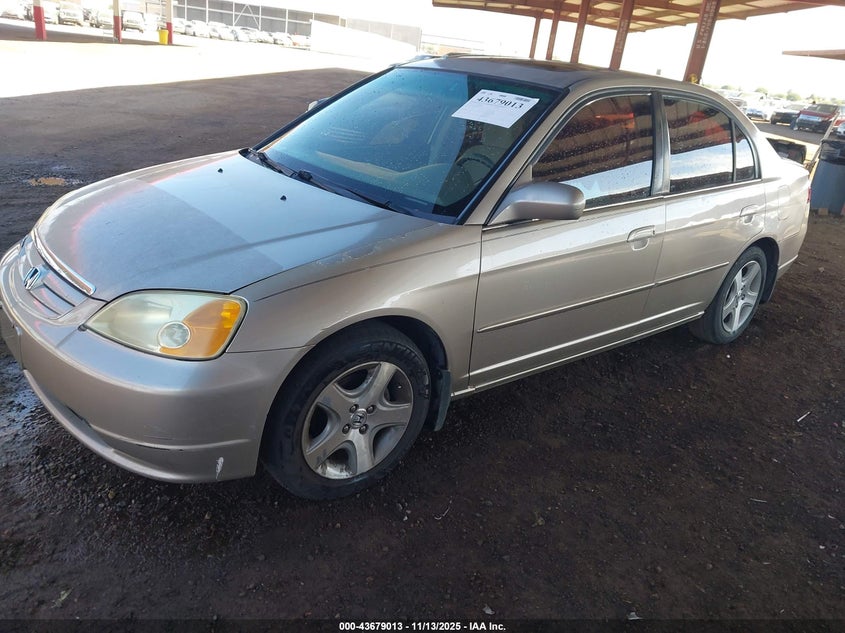 2HGES25781H547372 2001 HONDA CIVIC photo no. 2