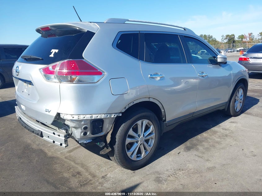 KNMAT2MT6GP727480 2016 NISSAN ROGUE photo no. 4