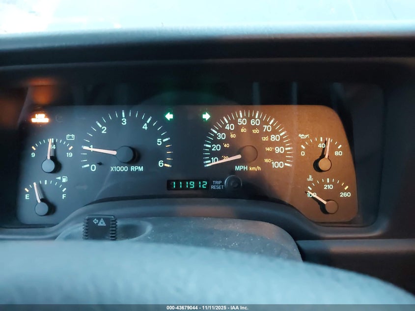 2000 Jeep Cherokee Sport VIN: 1J4FF48S9YL260102 Lot: 43679044