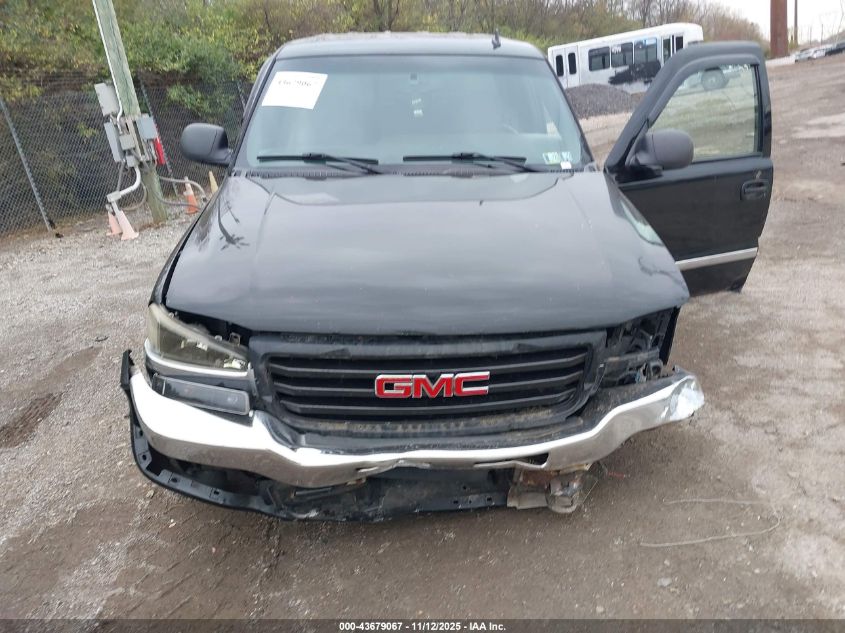 2006 GMC Sierra 1500 Sle1 VIN: 2GTEK13T761226545 Lot: 43679067