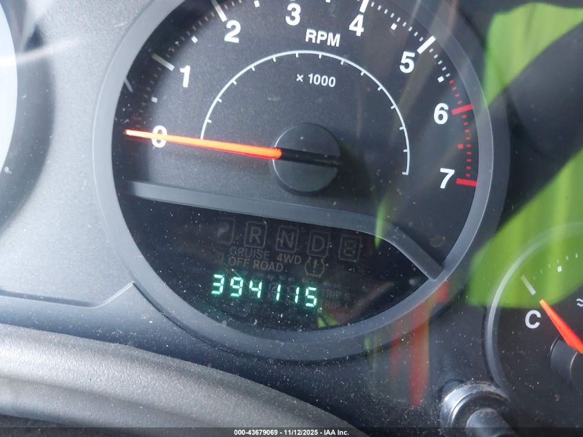 2008 Jeep Wrangler X VIN: 1J4FA24178L647442 Lot: 43679069