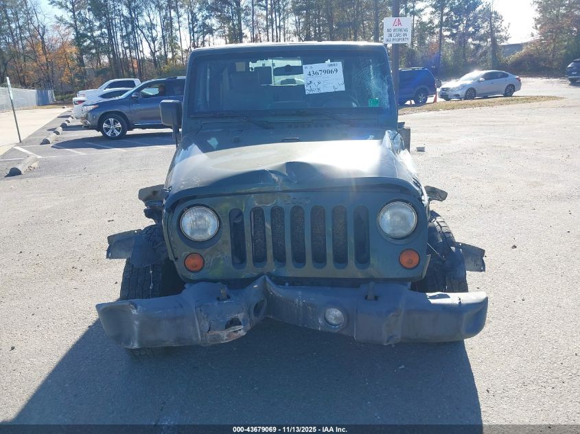 2008 Jeep Wrangler X VIN: 1J4FA24178L647442 Lot: 43679069