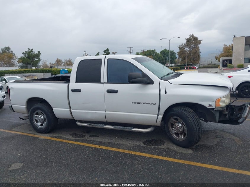 2005 Dodge Ram 2500 Slt/Laramie VIN: 3D7KR28C85G700155 Lot: 43679096