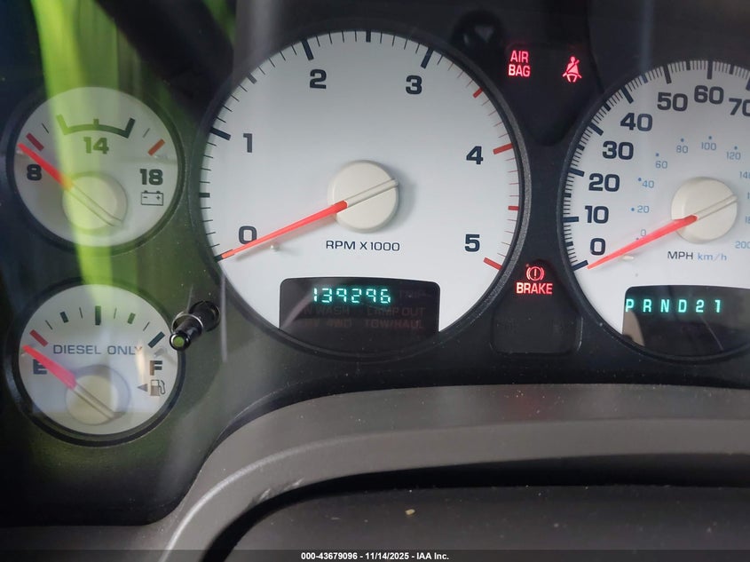 2005 Dodge Ram 2500 Slt/Laramie VIN: 3D7KR28C85G700155 Lot: 43679096