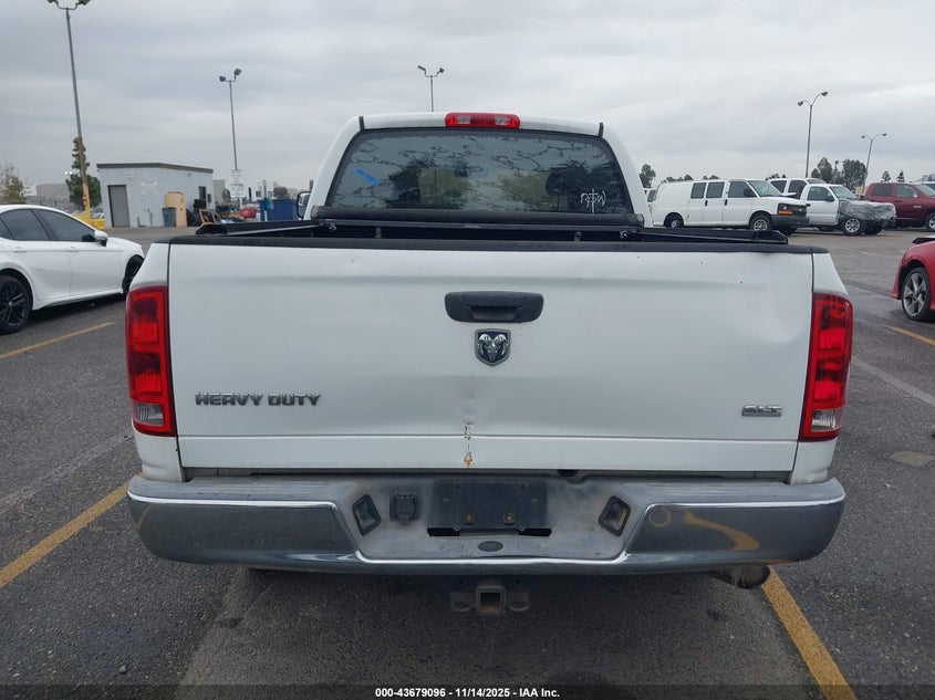 2005 Dodge Ram 2500 Slt/Laramie VIN: 3D7KR28C85G700155 Lot: 43679096