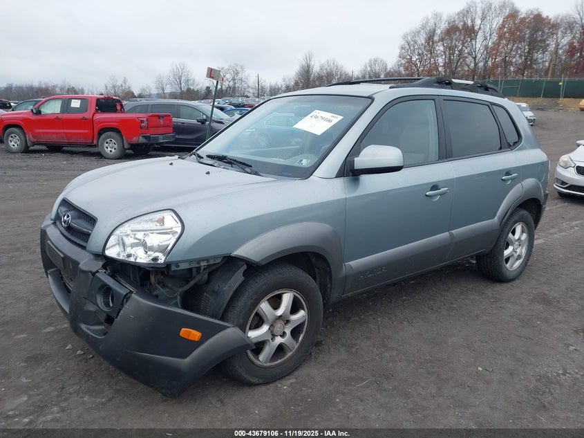 KM8JN72D75U145806 2005 HYUNDAI TUCSON photo no. 2