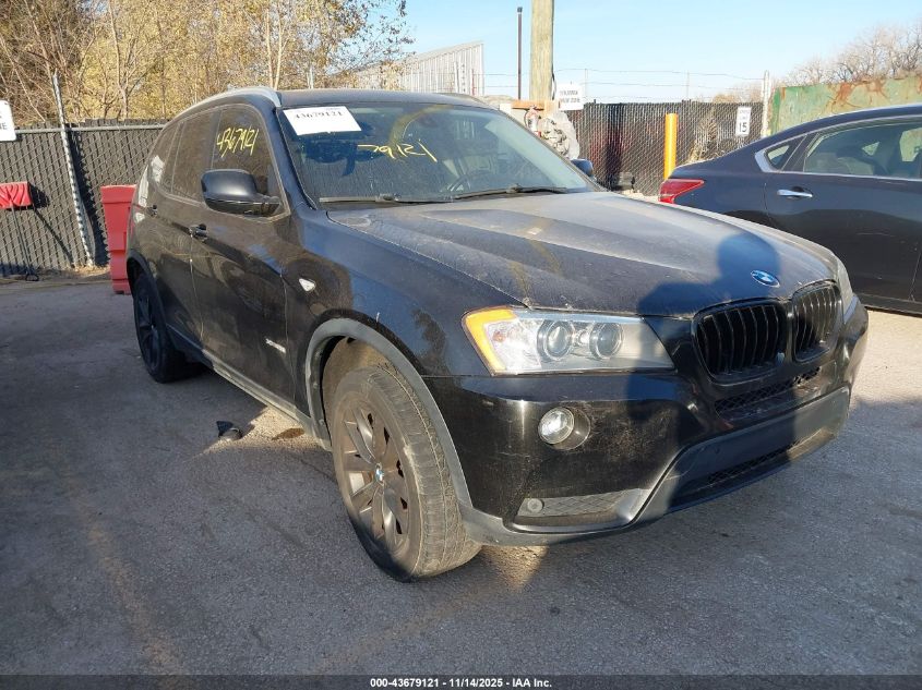 2013 BMW X3 XDRIVE28I - 5UXWX9C5XD0A14240