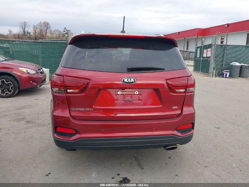2020 Kia Sorento 2.4L Lx VIN: 5XYPGDA34LG659787 Lot: 43679141