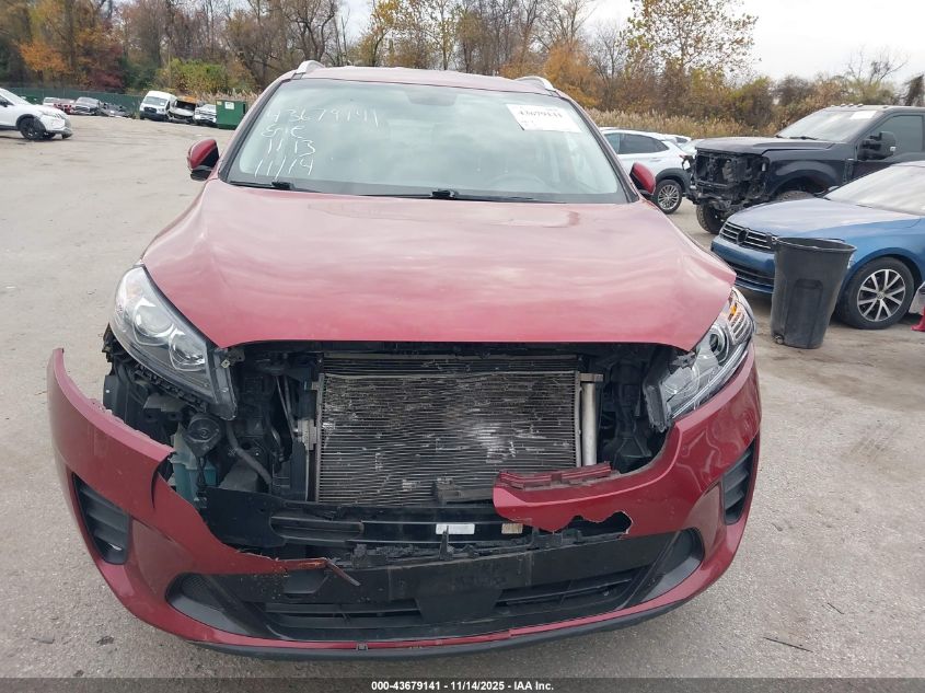 2020 Kia Sorento 2.4L Lx VIN: 5XYPGDA34LG659787 Lot: 43679141