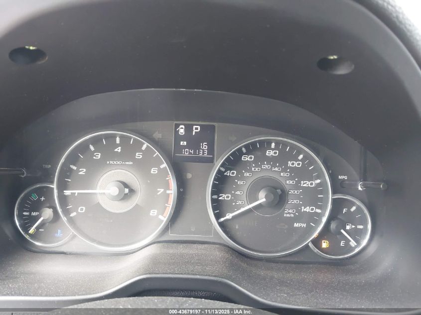 2012 Subaru Legacy 2.5I Premium VIN: 4S3BMBC64C3040450 Lot: 43679197