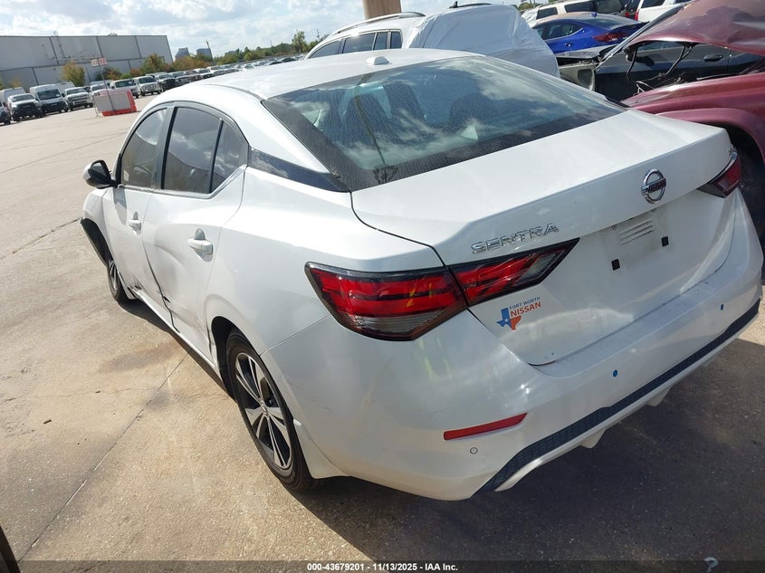 2022 Nissan Sentra Sv Xtronic Cvt