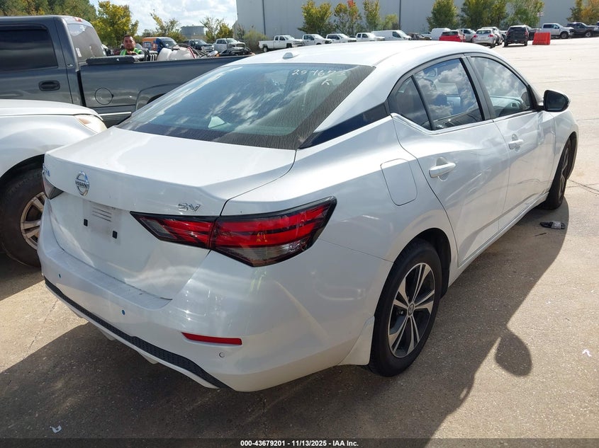 2022 Nissan Sentra Sv Xtronic Cvt