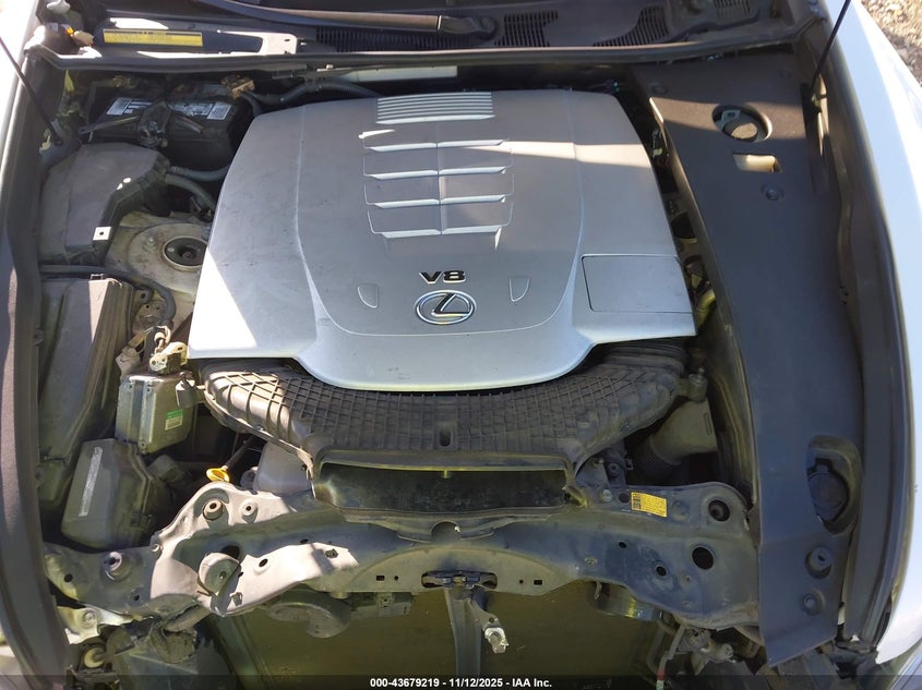 2007 Lexus Ls 460 VIN: JTHBL46F675015309 Lot: 43679219