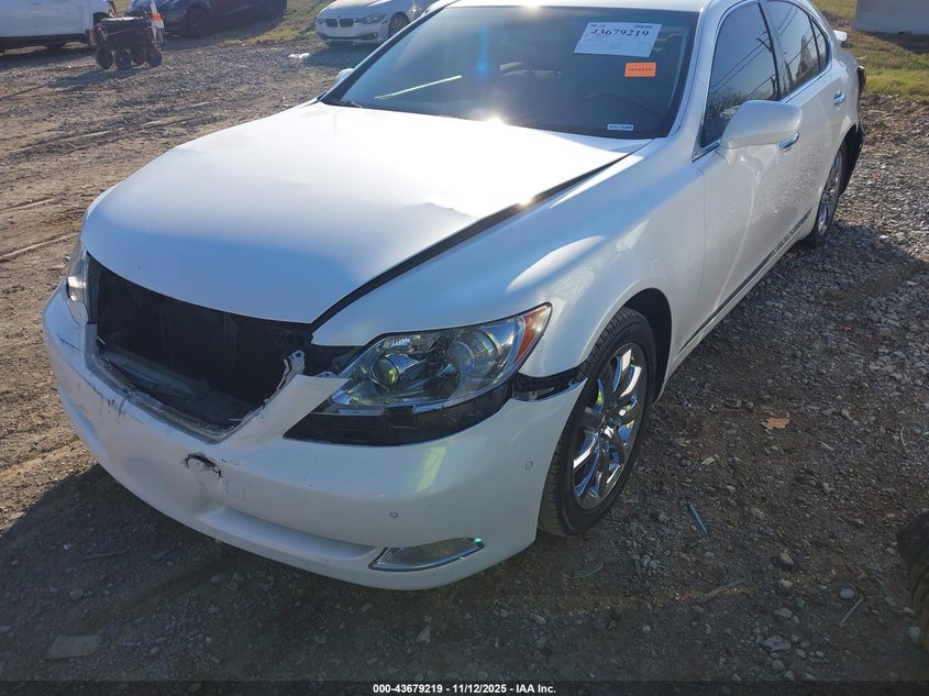 2007 Lexus Ls 460 VIN: JTHBL46F675015309 Lot: 43679219