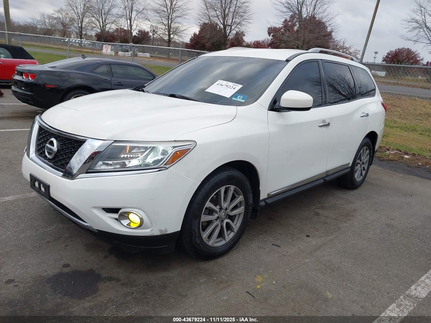 2014 NISSAN PATHFINDER SL - 5N1AR2MM6EC735361