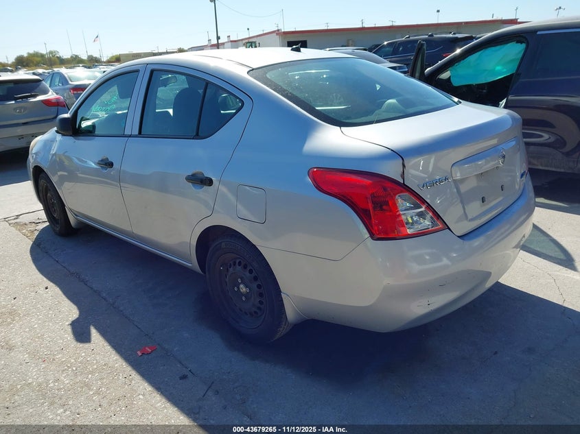 Vin: 3n1cn7ap6cl941918, lot: 44174527, nissan versa 1.6 s 20123