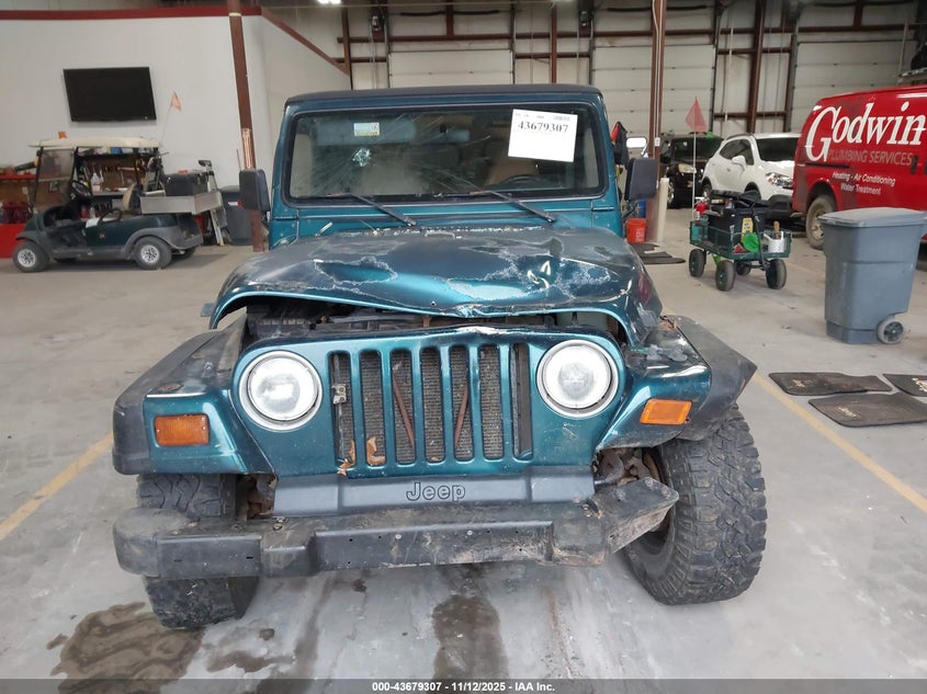 1998 Jeep Wrangler Se VIN: 1J4FY29PXWP700360 Lot: 43679307