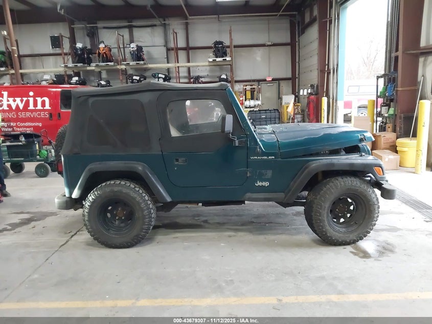 1998 Jeep Wrangler Se VIN: 1J4FY29PXWP700360 Lot: 43679307