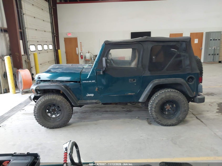 1998 Jeep Wrangler Se VIN: 1J4FY29PXWP700360 Lot: 43679307