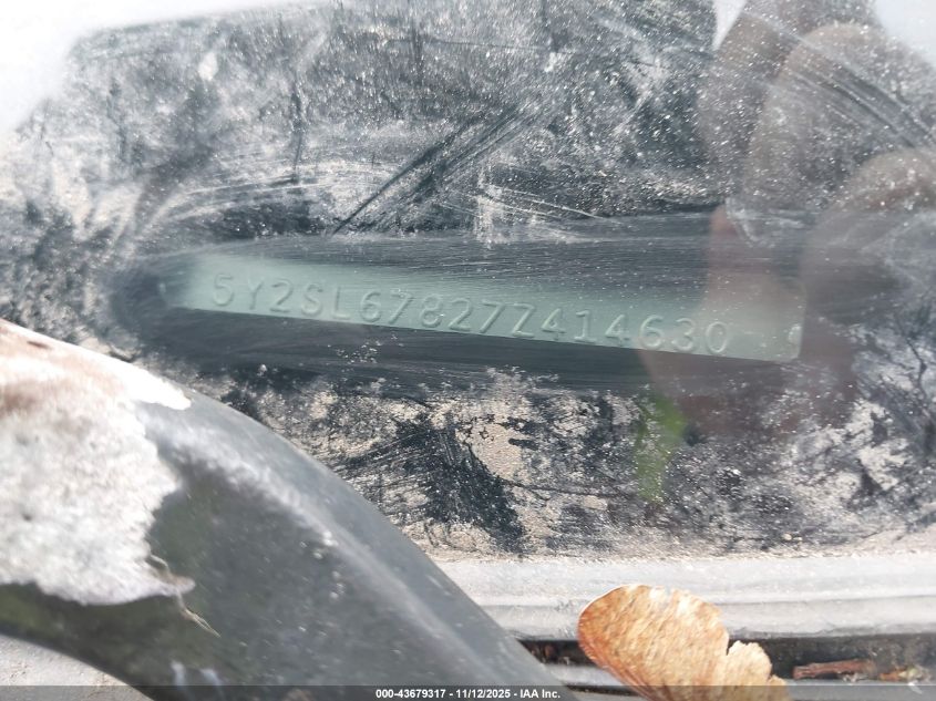 2007 Pontiac Vibe VIN: 5Y2SL67827Z414630 Lot: 43679317