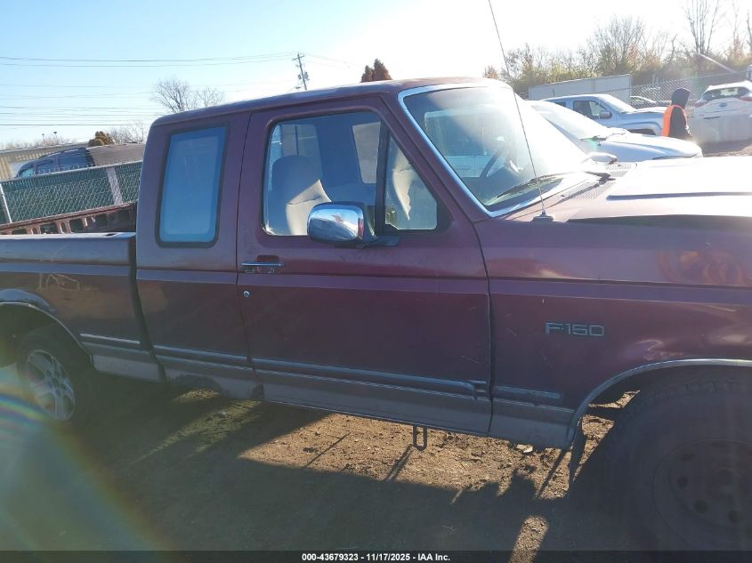 1996 Ford F150 VIN: 1FTEX15N5TKA55385 Lot: 43679323