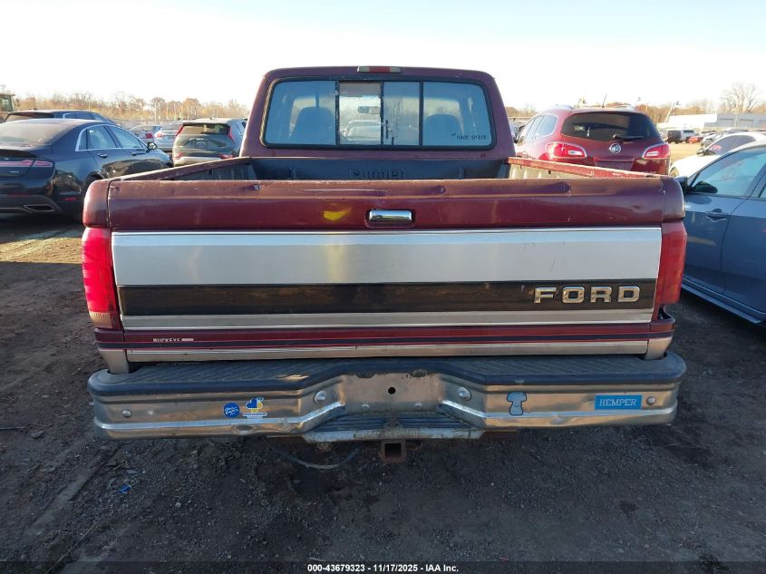 1996 Ford F150 VIN: 1FTEX15N5TKA55385 Lot: 43679323