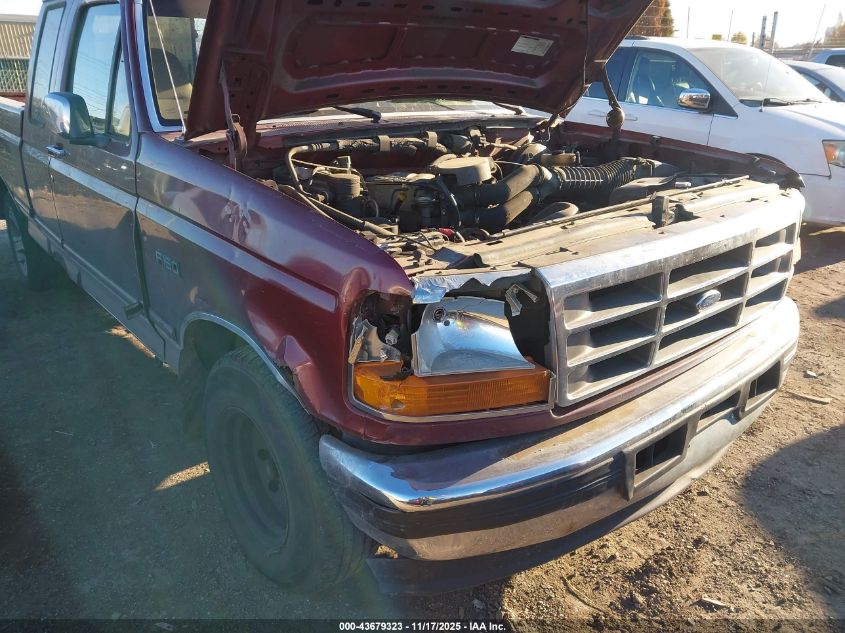 1996 Ford F150 VIN: 1FTEX15N5TKA55385 Lot: 43679323