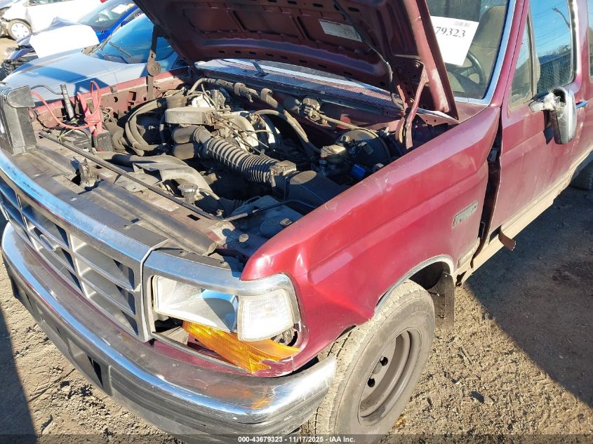 1996 Ford F150 VIN: 1FTEX15N5TKA55385 Lot: 43679323