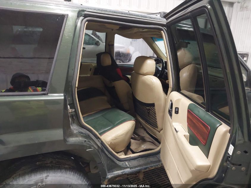 1995 Jeep Grand Cherokee Limited/Orvis VIN: 1J4GZ78Y3SC738314 Lot: 43679332