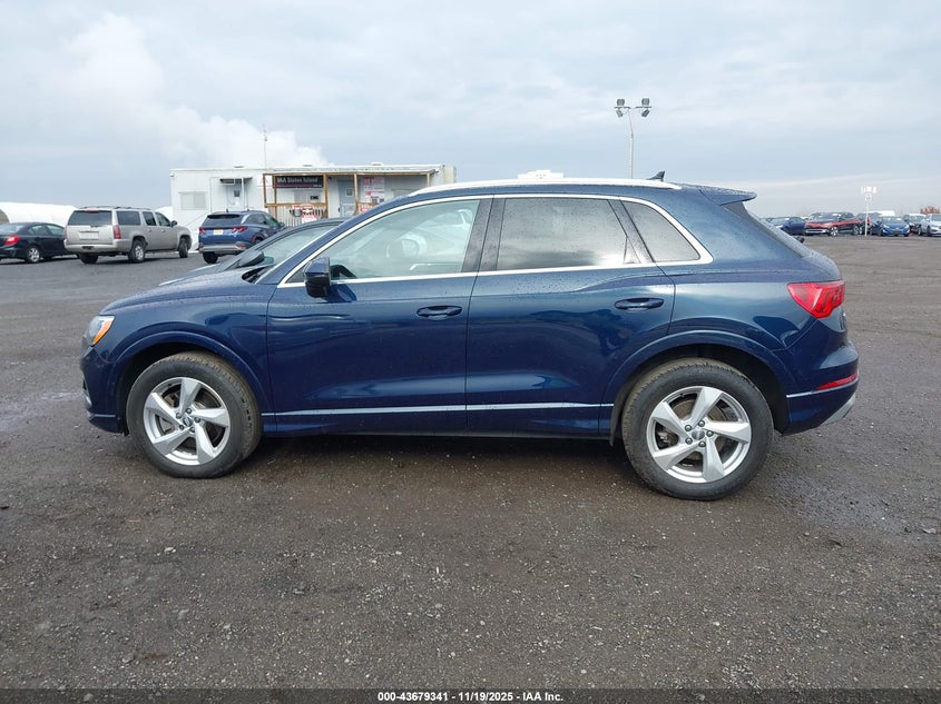 2020 Audi Q3 Premium 45 Tfsi Quattro Tiptronic VIN: WA1AECF3XL1039762 Lot: 43679341