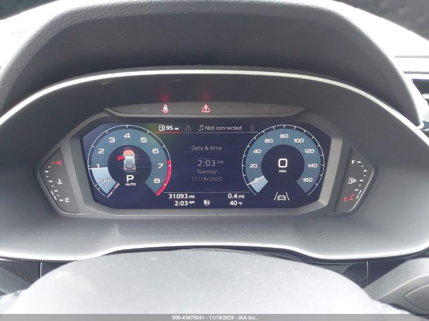 2020 Audi Q3 Premium 45 Tfsi Quattro Tiptronic VIN: WA1AECF3XL1039762 Lot: 43679341