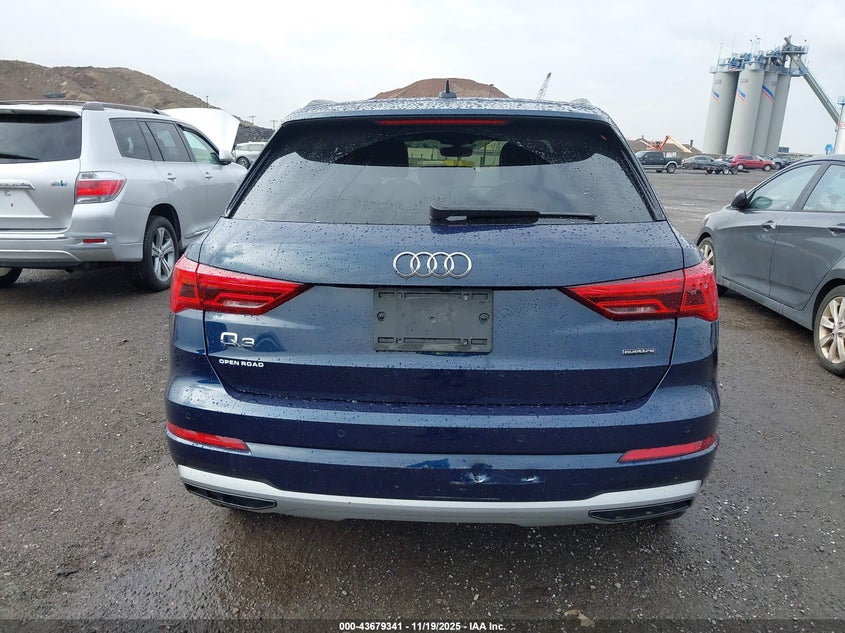 2020 Audi Q3 Premium 45 Tfsi Quattro Tiptronic VIN: WA1AECF3XL1039762 Lot: 43679341