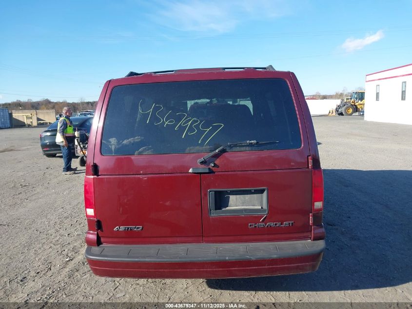 2005 Chevrolet Astro VIN: 1GNDM19X85B104816 Lot: 43679347