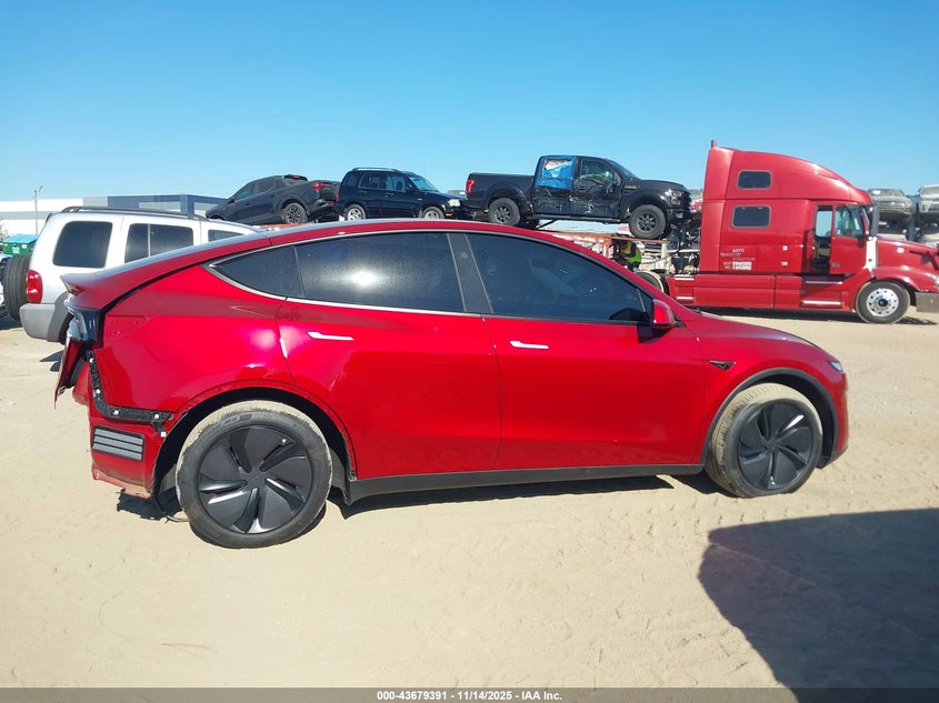 2026 Tesla Model Y Long Range Dual Motor All-Wheel Drive/Long Range Launch Series VIN: 7SAYGDEE0TA413858 Lot: 43679391