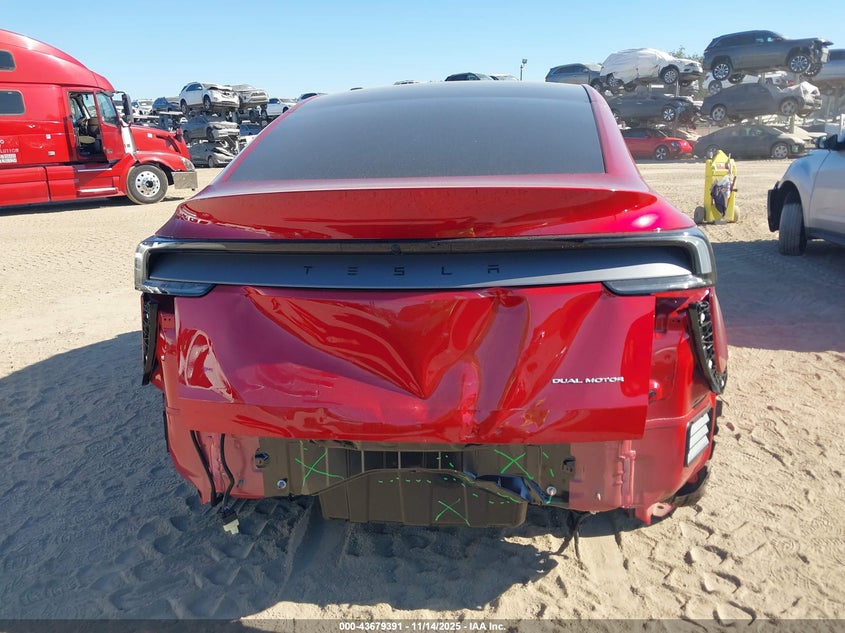 2026 Tesla Model Y Long Range Dual Motor All-Wheel Drive/Long Range Launch Series VIN: 7SAYGDEE0TA413858 Lot: 43679391