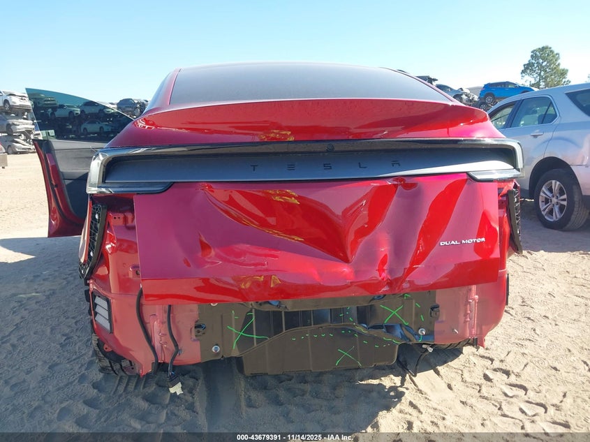 2026 Tesla Model Y Long Range Dual Motor All-Wheel Drive/Long Range Launch Series VIN: 7SAYGDEE0TA413858 Lot: 43679391