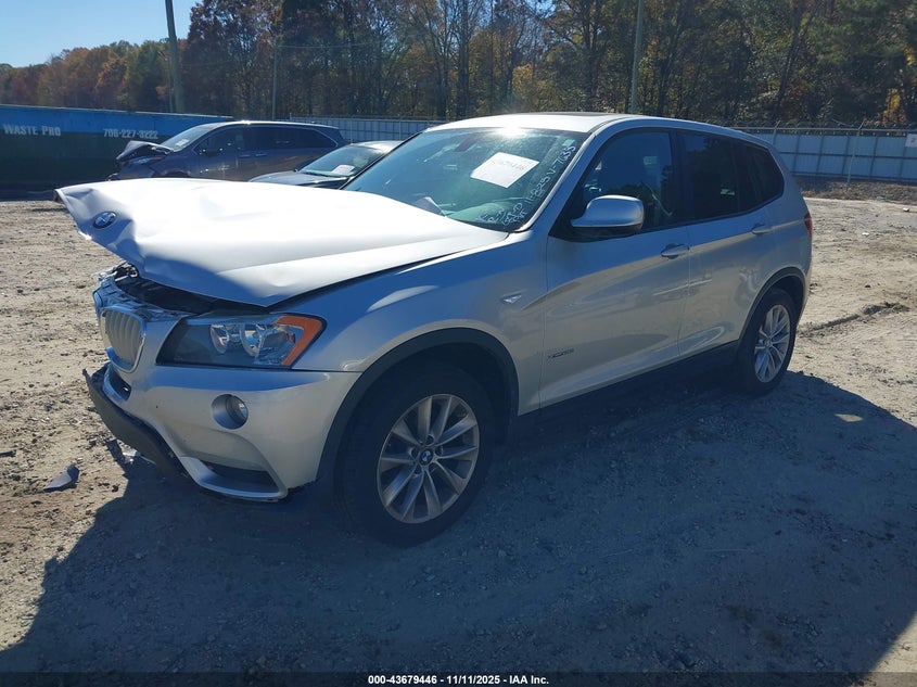 2013 BMW X3 XDRIVE28I 5UXWX9C54D0A17635