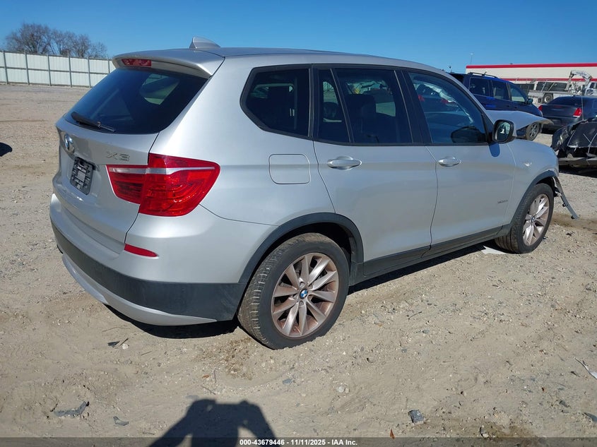 2013 BMW X3 XDRIVE28I 5UXWX9C54D0A17635