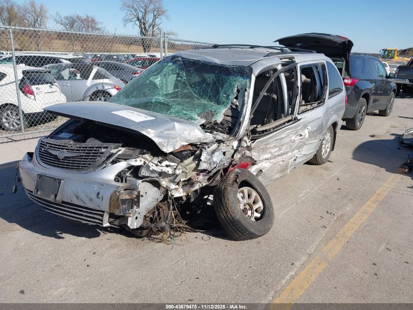 2002 Chrysler Town & Country Lxi VIN: 2C4GP54L32R644600 Lot: 43679475